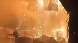 Huge Flames, Heavy Smoke: New Video Shows Goa Club Engulfed In Fire