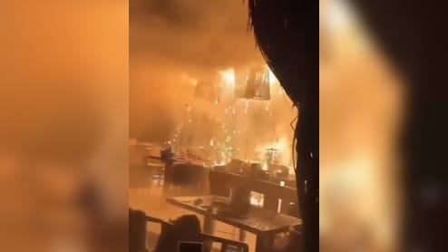 आग की लपटें और धुआं ही धुआं... गोवा नाइट क्लब का नया वीडियो दिल दहला देगा