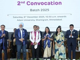 भारताला जगाच्या शिखरावर नेण्यासाठी तुम्हीच व्हा 'पॉवर'! डॉ. प्रीती अदाणींचे पदवीधरांना भावनिक आवाहन