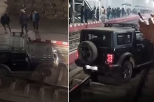 Mahindra Thar Driven By 65-Year-Old Enters Railway Track, Internet Asks 'Why Always Thar'