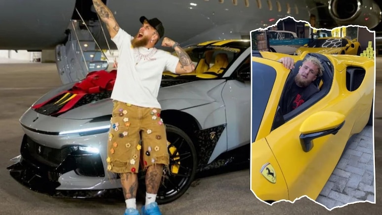 जेक पॉल के गैराज में एक और Ferrari की एंट्री, पहले Tesla से लेकर Rolls-Royce तक हैं शामिल, यहां देखिए Jake Paul का लग्जरी कार कलेक्शन