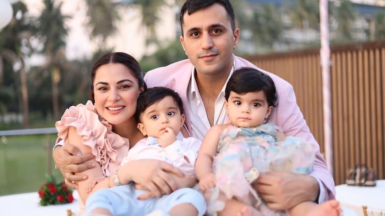 Shraddha Arya Shares Adorable Post Revealing Twins' Faces As They Turn One