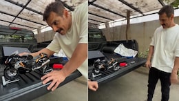 John Abraham Receives Mini Suzuki Hayabusa From Fan: Watch Viral Video