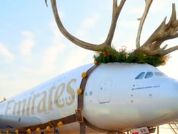 Viral Video: Emirates A380 Flight Takes Off With Santa's Sleigh In AI Twist