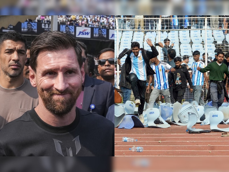 Lionel Messi "Began Showing Signs Of Irritation, Lost His Cool": What Transpired In Kolkata Stadium