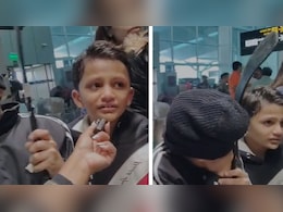 Indigo Crisis: आँखों में आंसू, हाथों में हॉकी स्टिक... दिल्ली एयरपोर्ट पर फंसे मासूम खिलाड़ियों का दर्द
