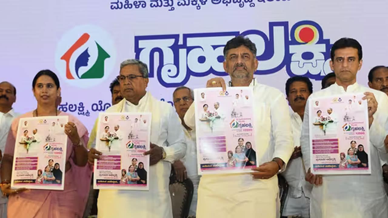 Karnataka BJP-Congress Clash Escalates Over Gruha Lakshmi Scheme Delays
