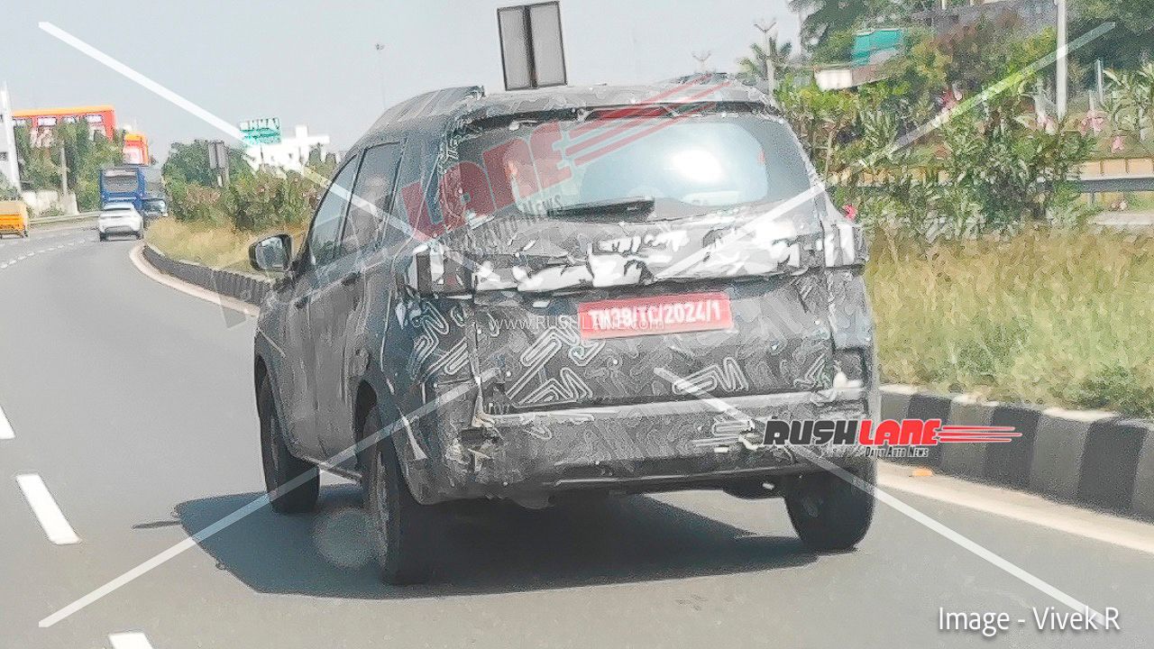 Nissan Gravite MPV Spy Shots