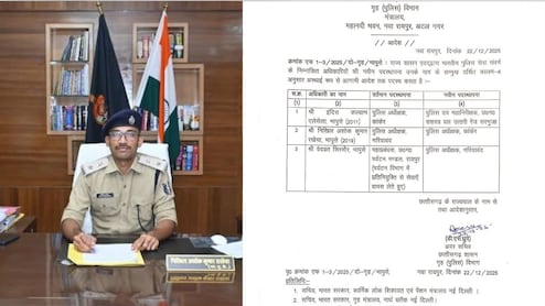 IPS Transfer: तीन आईपीएस अफसरों व राज्य पुलिस सेवा के अफसरों का तबादला, नक्सल उन्मूलन के हीरो IPS निखिल रखेचा बने कांकेर के नए कप्तान