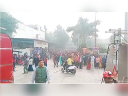 रीवा के संजय गांधी अस्पताल की गायनी ओटी में लगी आग, हॉस्पिटल परिसर में मची अफरा-तफरी