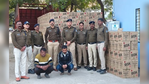 1 करोड़ की शराब जब्त! एमपी पुलिस की बड़ी कार्रवाई, हाईवे पर पकड़ा शराब से भरा ट्रक