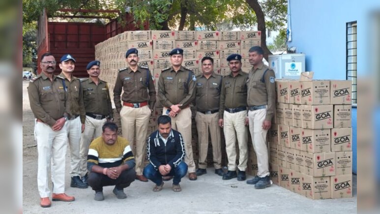 1 करोड़ की शराब जब्त! एमपी पुलिस की बड़ी कार्रवाई, हाईवे पर पकड़ा शराब से भरा ट्रक