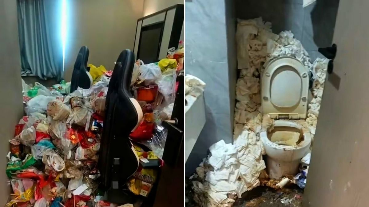 China Hotel Guest Leaves Room Buried Under 3 Feet Of Garbage After 2-Year Stay