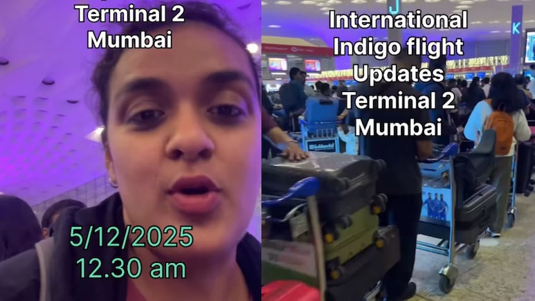 Watch: Video Shows Passenger Chaos At Mumbai Airport As IndiGo Cancels Flights