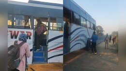 यात्रियों से भरी बस में अचानक लग गई आग, बाल-बाल बचे 50 यात्री, ऐसे पाया काबू