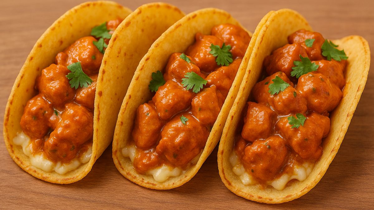 How To Turn Classic Butter Chicken Into Irresistible Tacos In 30 Mins