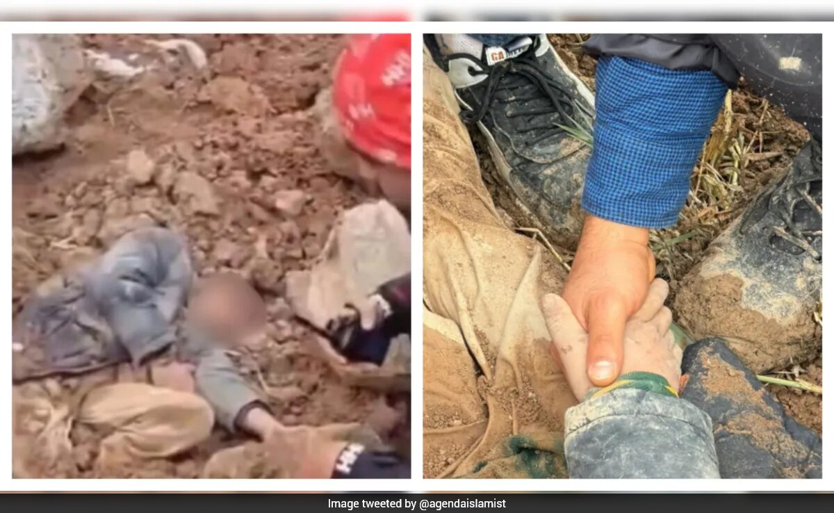 10-Year-Old Syrian Boy Found Alive After Being Buried Under Rocks