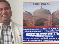Suspended Trinamool MLA&#039;s Babri Mosque Event Today, BJP&#039;s &quot;Babur&quot; Warning