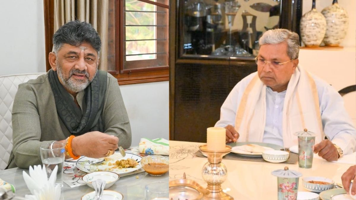 इडली-सांभर से चिकन करी तक... शिवकुमार-सिद्धारमैया की 'ब्रेकफास्ट डिप्लोमेसी', क्या है पावर ट्रांजिशन का संकेत?