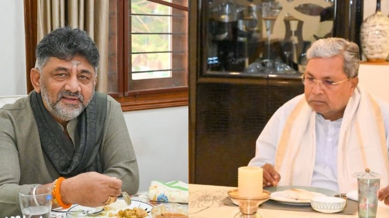 इडली-सांभर से नाटी चिकन तक.. शिवकुमार-सिद्धारमैया की 'ब्रेकफास्ट डिप्लोमेसी', क्या है पावर ट्रांजिशन का संकेत?