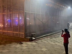 Fire Breaks Out Near Marine Lines Tunnel On Mumbais Coastal Road