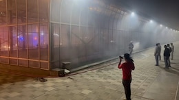 Fire Breaks Out Near Marine Lines Tunnel On Mumbais Coastal Road