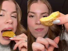 American Vlogger Tries Iconic Indian Snacks For The First Time, Watch Her Reaction