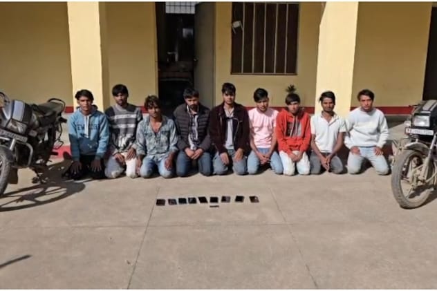 37 साइबर ठग सलाखों के पीछे, एसपी ओमप्रकाश मीणा का बड़ा एक्शन. 37 साइबर ठग सलाखों के पीछे, एसपी ओमप्रकाश मीणा का बड़ा एक्शन.