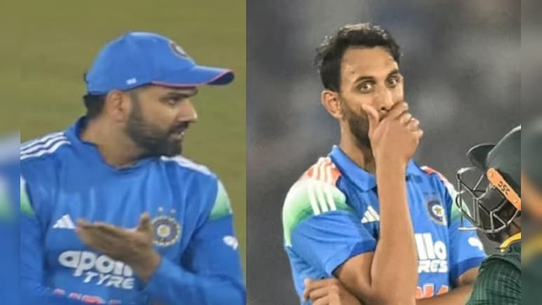 IND vs SA, 2nd ODI: प्रसिद्ध कृष्णा -हर्षित राणा की खराब गेंदबाजी देख आग बबूला हुए रोहित शर्मा, ऐसे भड़क गए