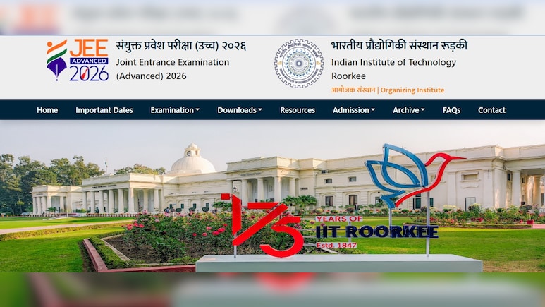 IIT Roorkee Releases Five-Point Eligibility Rules For JEE Advanced 2026