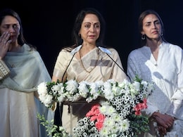 Dharmendra: "धर्मेंद्र यांचं एक स्वप्न अपूर्णच राहिलं", श्रद्धांजली सभेत बोलताना हेमा मालिनींना अश्रू अनावर