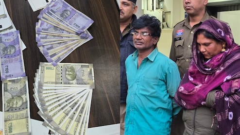 यूट्यूब से सीखकर पति-पत्नी ने बनाई नकली नोट छापने की फैक्ट्री, आर्थिक तंगी से थे परेशान