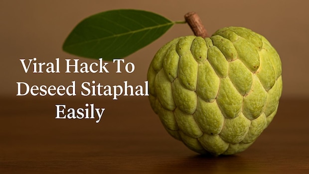 How To Remove Sitaphal Seeds Easily? This Viral Hack Is The Answer