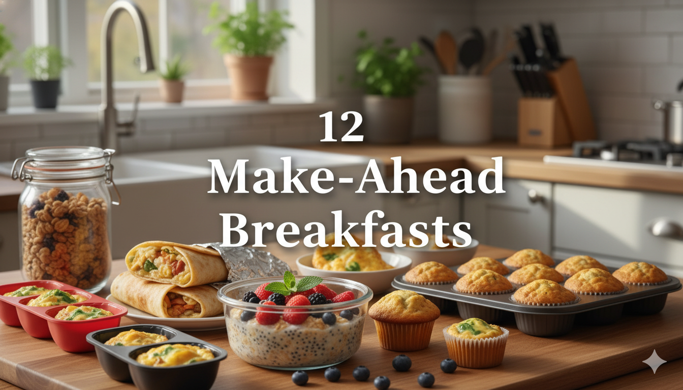 12 Make-Ahead Breakfasts To Save Your Early Mornings