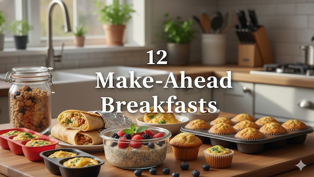 12 Make-Ahead Breakfasts To Save Your Early Mornings