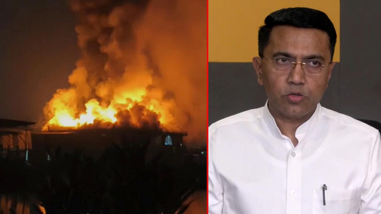 "Electrical Sparks, Not Cylinder Blast, Causes Goa Nightclub Fire": CM Pramod Sawant