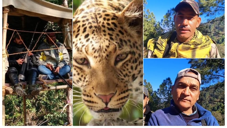 1 आदमखोर तेंदुआ और मचान पर 3 शिकारी, उत्तराखंड के पौड़ी में खौफ के बीच चल रही अलग ही लुकाछिपी