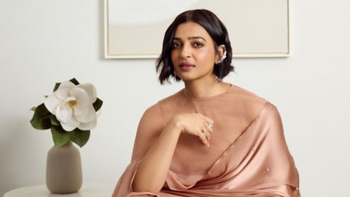 Radhika Apte Serves Style Goals In Manish Malhotra Sarees During Saali Mohabbat Promotions