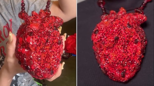 जब गले में धड़कता दिल वाला नेकलेस पहनेंगी आप, देखकर हर कोई रह जाएगा हैरान, सब पूछेंगे किसने और कैसे बनाया