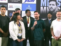 Lionel Messis Heartfelt Message For Hyderabad Crowd: "Thank You Very Much For Your Affection"