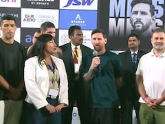 Lionel Messi's Heartfelt Message For Hyderabad Crowd: "Thank You Very Much For Your Affection"