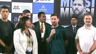 Lionel Messi's Heartfelt Message For Hyderabad Crowd: "Thank You Very Much For Your Affection"
