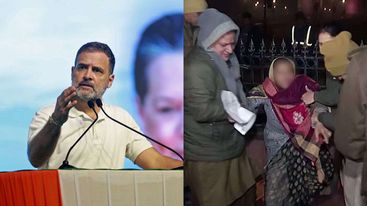 Rahul Gandhi's "Dead Society" Remark After Rape Survivor's Mother Manhandled