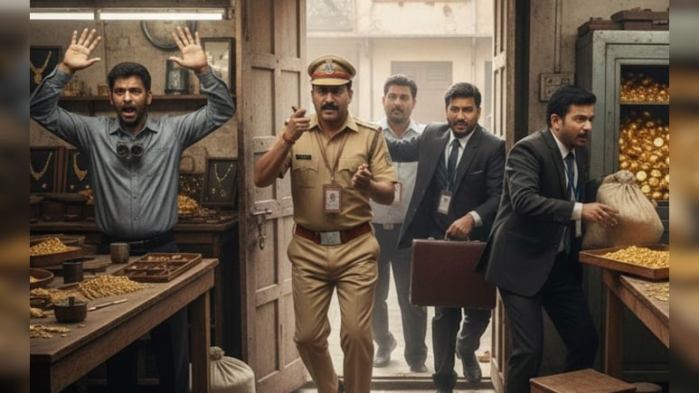 करोल बाग में 'स्पेशल 26' स्टाइल में 1 KG गोल्ड लूटा, पुलिस ने 1200 KM पीछा करके धर दबोचा गैंग