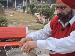 From Frying Fish To Boiling Eggs: Punjabi Uncles In Delhi Go Viral For Cooking In Park