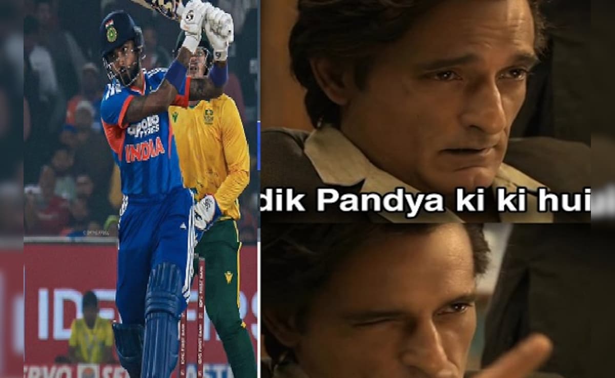 हार्दिक की पिटाई कसाई नुमा होती है Hardik Pandya की धुरंधर वाली पारी देख फैन्स ने की Memes की बरसात
