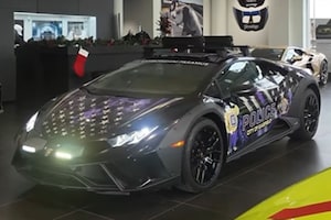 Lamborghini Huracan Sterrato Joins Police Fleet- But Not In Dubai