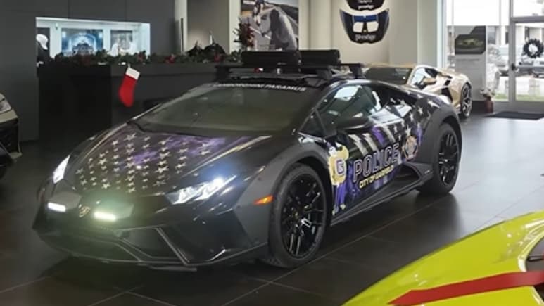 Lamborghini Huracan Sterrato Joins Police Fleet- But Not In Dubai