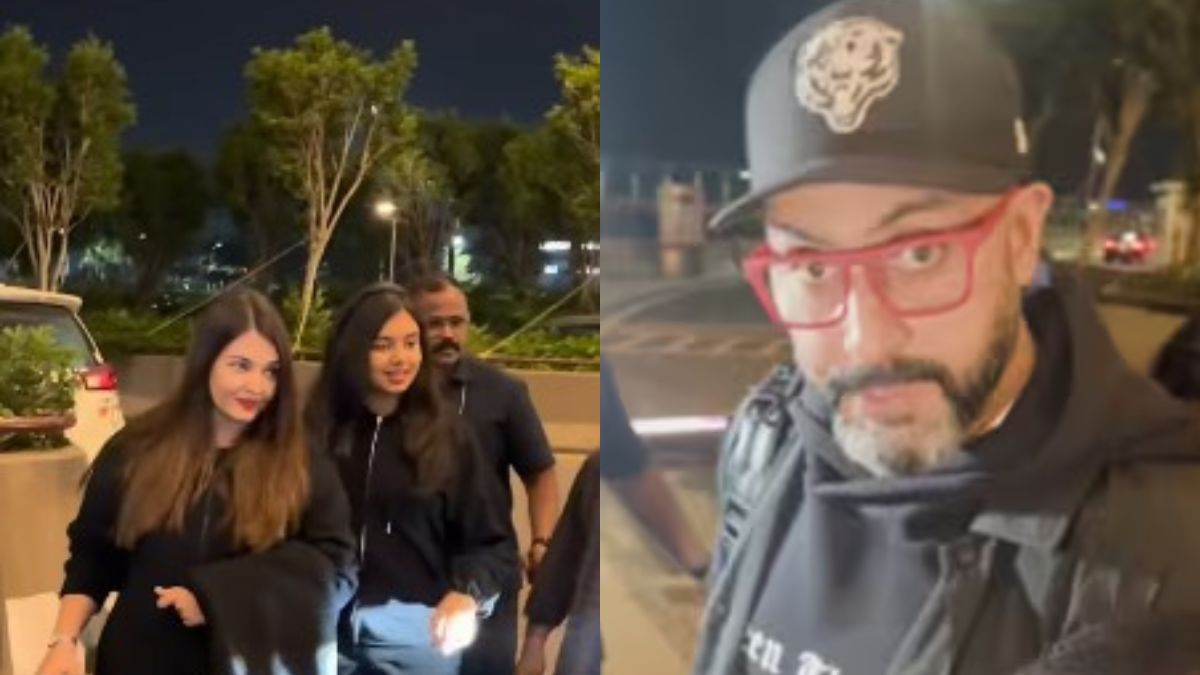 Watch: Amid Divorce Buzz, Abhishek Bachchan-Aishwarya Rai Bachchan Jet Off For Vacation With Daughter Aaradhya