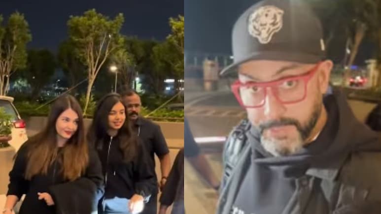 Watch: Amid Divorce Buzz, Abhishek Bachchan-Aishwarya Rai Bachchan Jet Off For Vacation With Daughter Aaradhya